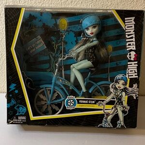 Monster High Frankie Stein Doll with Blue and Black Outfit